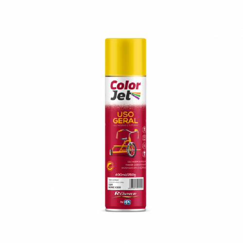 Spray Color Jet Uso Geral 400ml - Renner