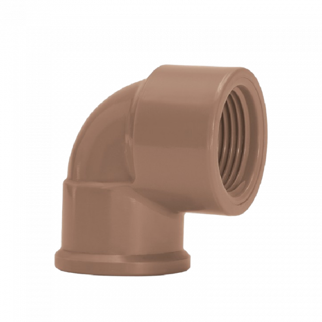 Joelho Soldável 25mmx3/4'' Misto Marrom Amanco 11684