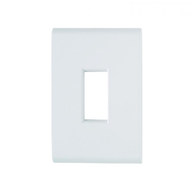Placa 1 Posto Vertical 4x2 Tramontina Liz Branca