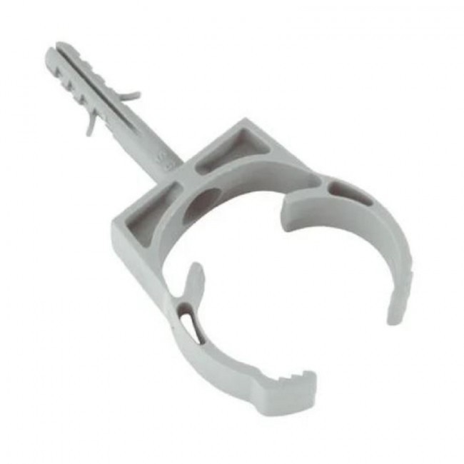 Abraçadeira Condulete c/Bucha Cinza 1'' Tramontina