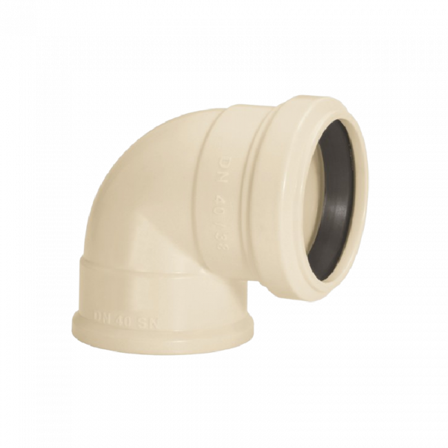 Joelho 90° com Anel Esgoto Série Normal Amanco 11651