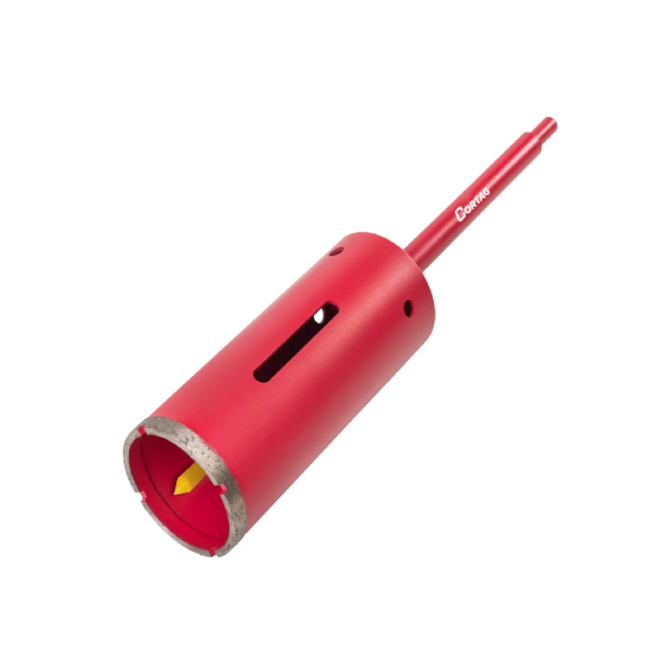 Serra Copo Diamantada c/ Haste para Alvenaria 53mm Cortag