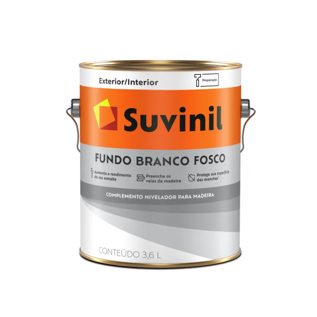 Fundo Branco Fosco - 3,6L Suvinil