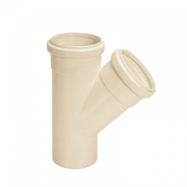 Junção Simples para Esgoto 100mm Série Normal Amanco 11699