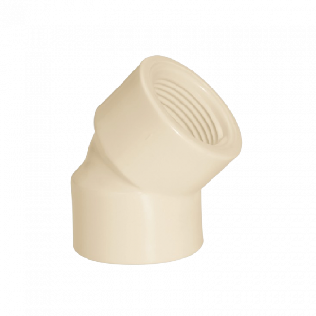 Joelho 45° 1.1/2'' PVC Roscável Amanco 11638