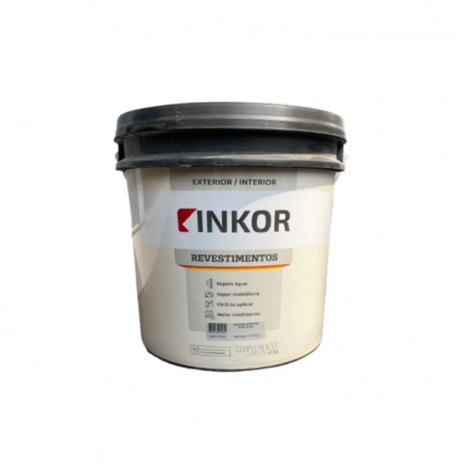 Textura Acrílica Lisa Branca 25kg Inkor