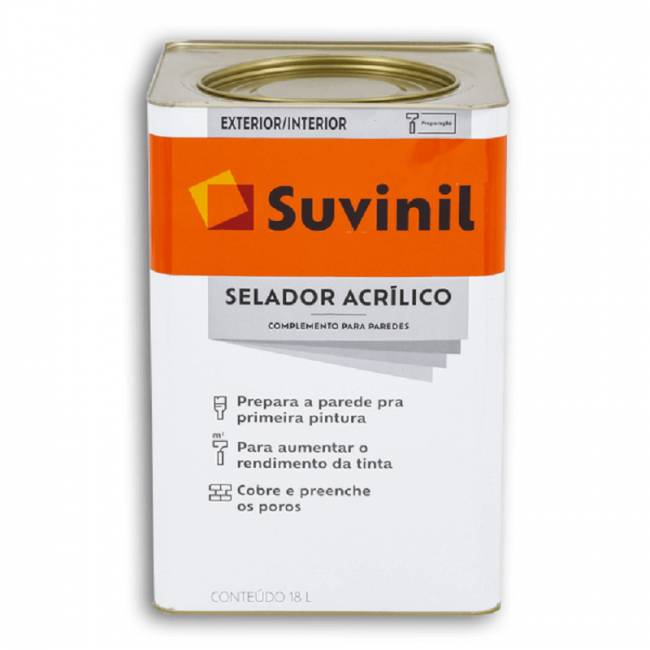 Selador Acrílico 18L Suvinil