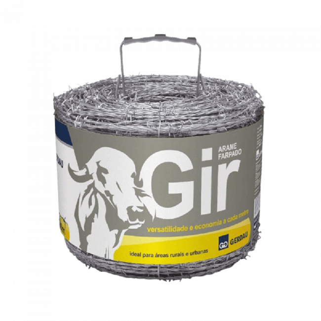 Arame Farpado GIR Rolo 500m Gerdau