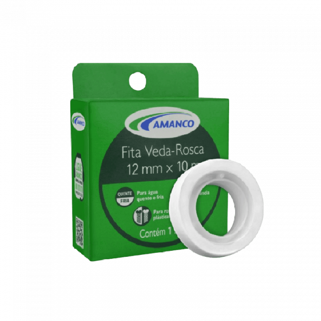 Fita Veda Rosca 18mm x 10m Amanco 99315