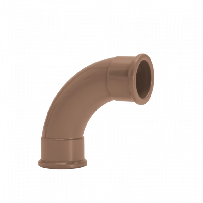 Curva 90° 20mm Marrom Soldável Amanco 11608