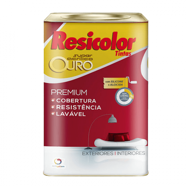 Tintas Renner - A Rekolor Gold Super Resistência possui