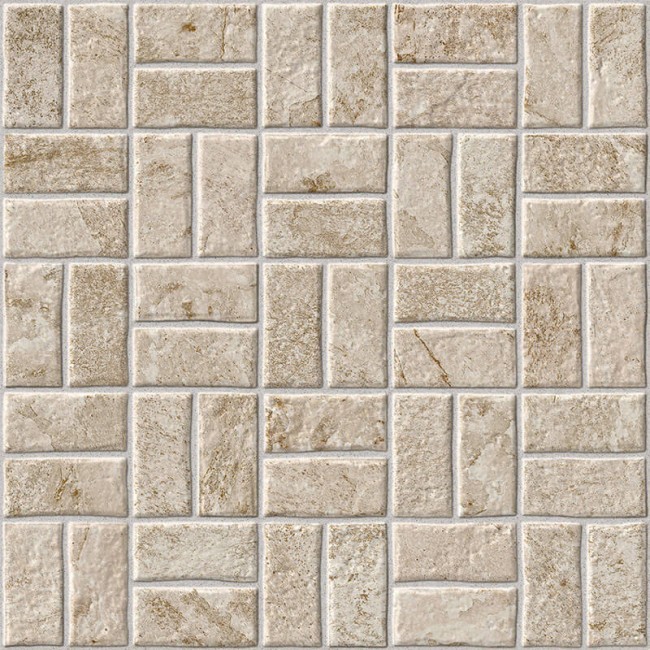 Piso Cerâmico Aderente Bege HD A 50x50cm Formigres