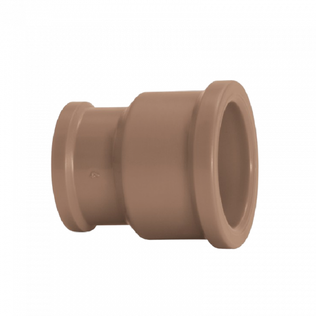 Luva de Redução 75x60mm Marrom Soldável Amanco 98891