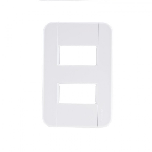 Placa 2 Postos Afastados 4x2 Tramontina Tablet