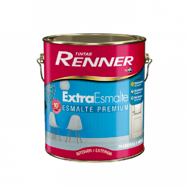 Tinta Esmalte Extraesmalte Alto Brilho Cores 3,6L - Renner