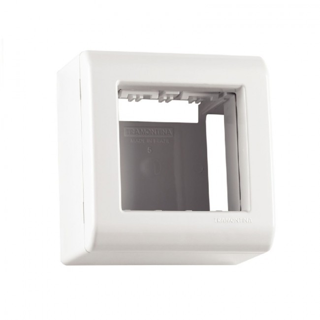 Caixa de Sobrepor 2 Postos Tramontina LizFlex