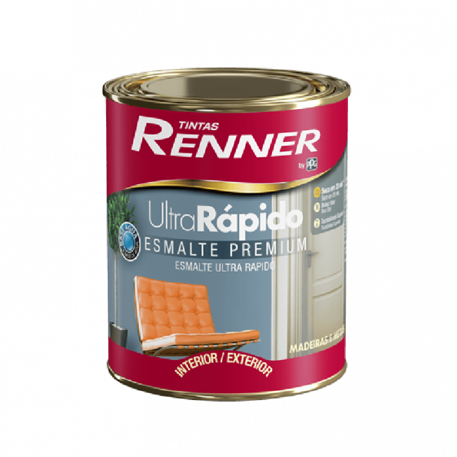 Tinta Esmalte Ultrarrápido Act Branco 900ml - Renner