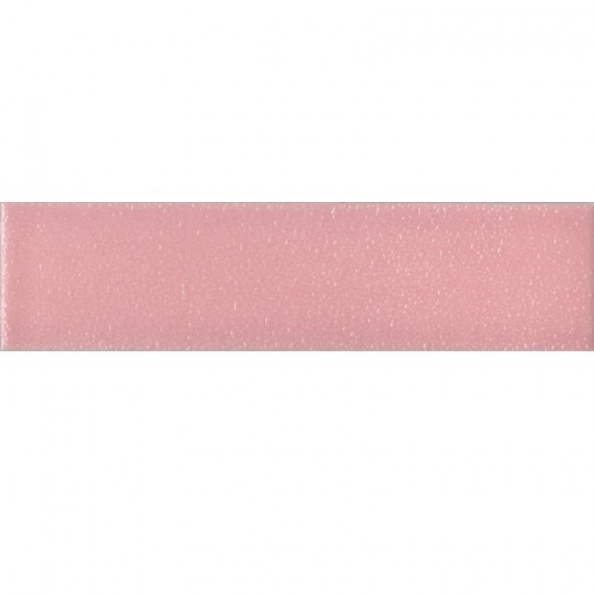 Revestimento de Parede Craquelê Comercial 6,5x25,6cm Rosa