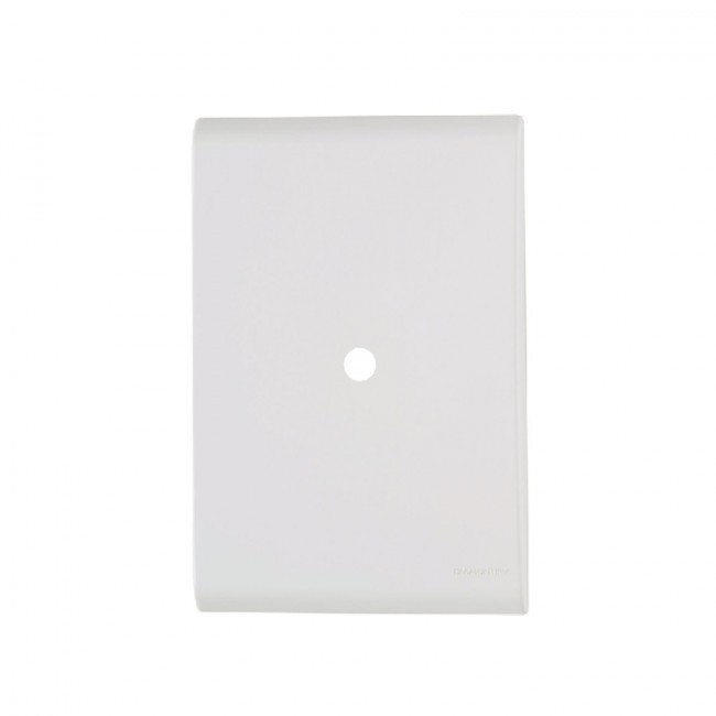 Placa com 1 Furo 9,5mm 4x2 Tramontina Liz Branca