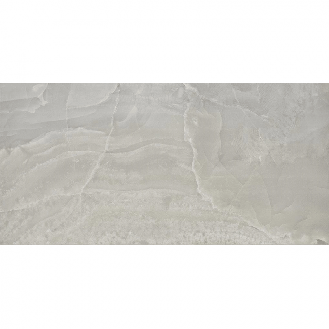 Porcelanato Polido Alabastro Gray A 62,5x125cm Elizabeth