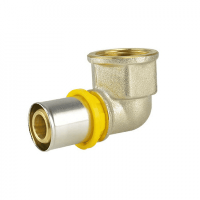 Joelho Metálico 90º 20mm x 1/2" Amanco