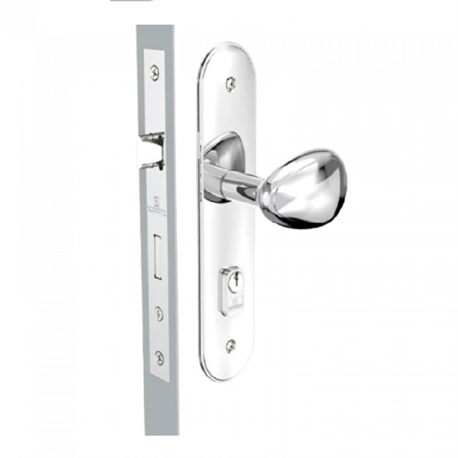 Fechadura Bora Golf Externa Cromada Soprano