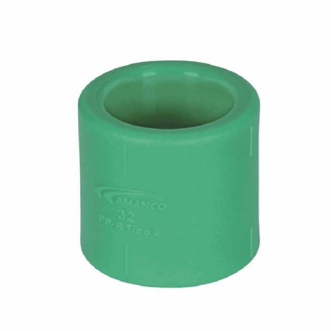 Luva PPR Verde 25mm Amanco 14201