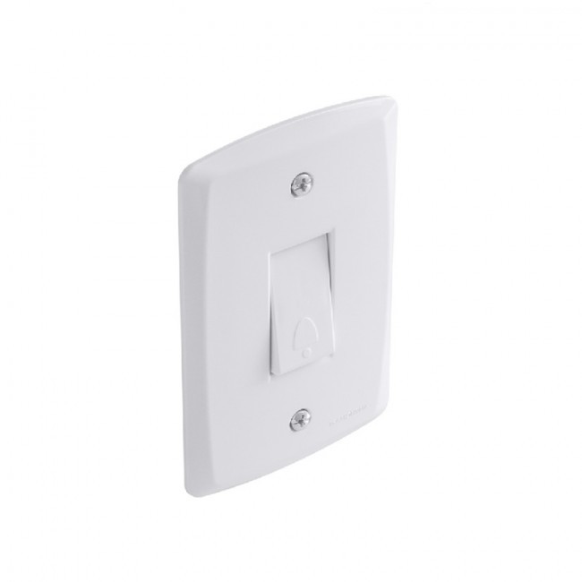 Pulsador Campainha 4x2 10 A 250 V Tramontina Lux²