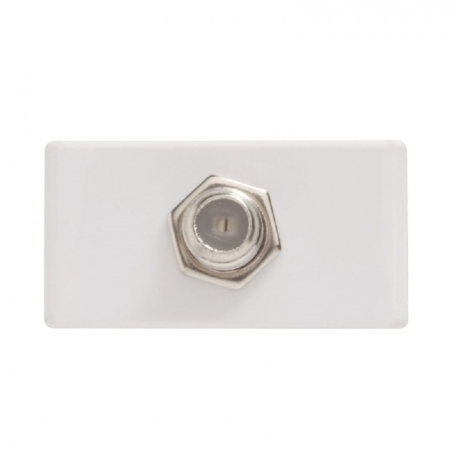 Módulo para Tomada TV/SAT Coaxial Direta Branco Tramontina