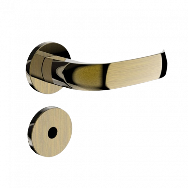 Fechadura Ícaro para Banheiro Antique Brass Soprano