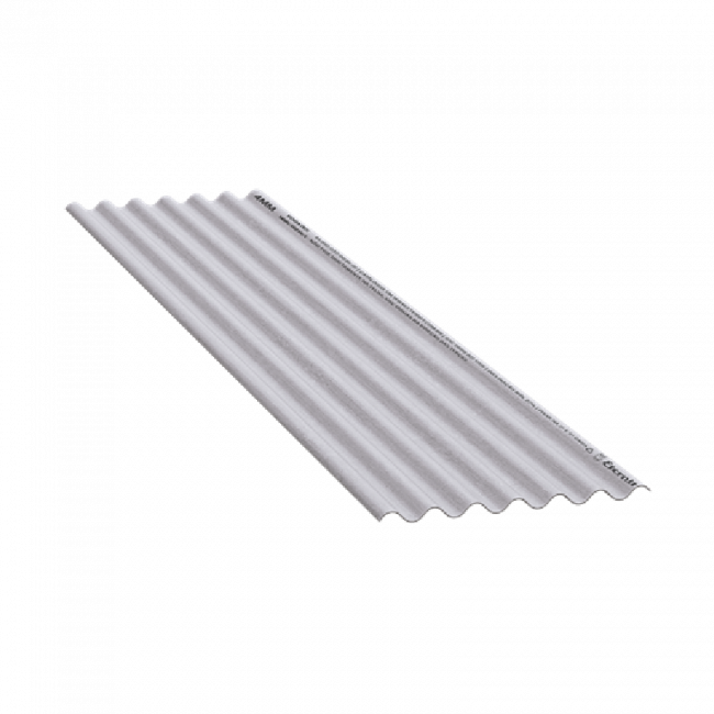Telha Eternit Fibrocimento 4mm 244x50cm
