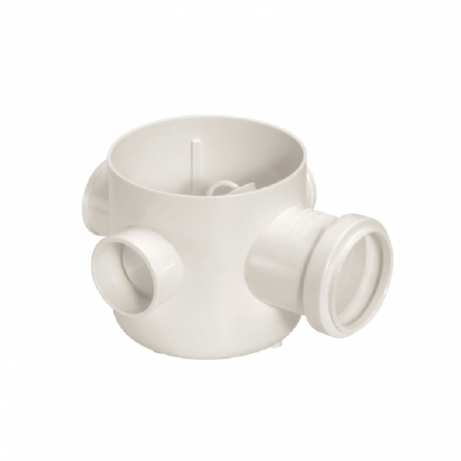 Corpo da Caixa Sifonada 150x150x50mm Amanco 10118