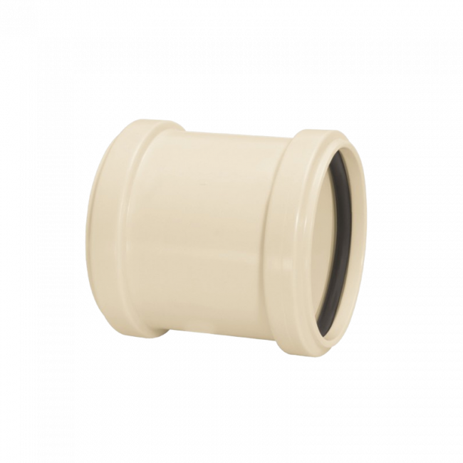 Luva de Correr 50mm com Anel para Esgoto Amanco 18481