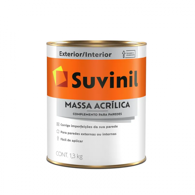 Massa Acrílica - 1,3Kg Suvinil