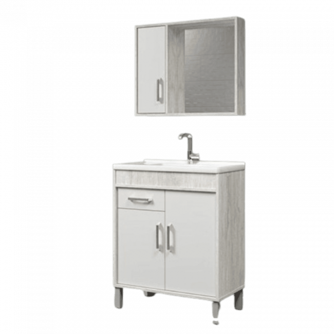 Conjunto de Banheiro Veneza 60cm Blanche/Calcare Bertazoli