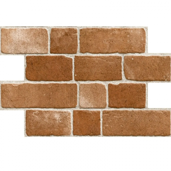 Revestimento de Parede Bricks Terra A 31x54cm Savane