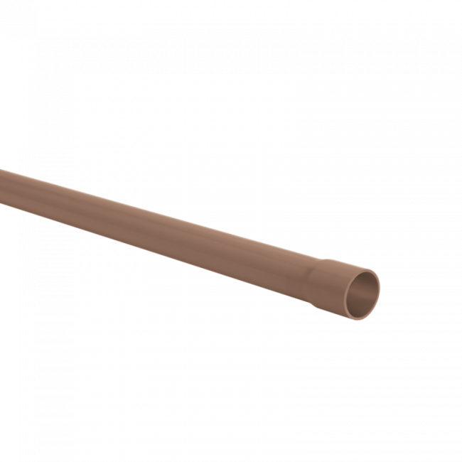 Tubo Marrom 32mm Soldável 6 Metros/Metro Amanco 10459