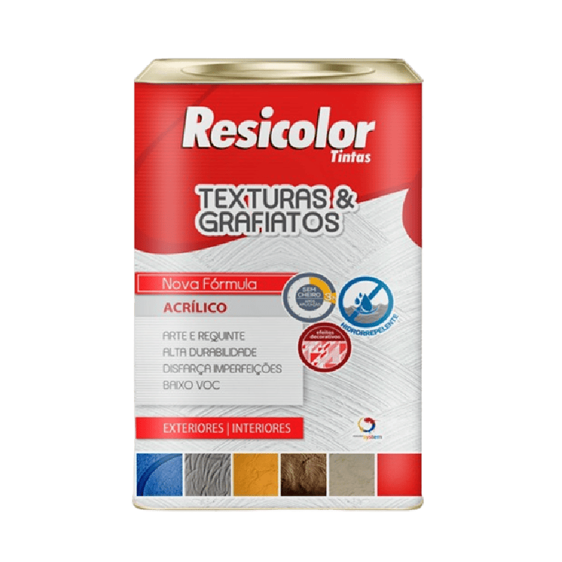 Textura Acrílica Branca Resicolor 18L