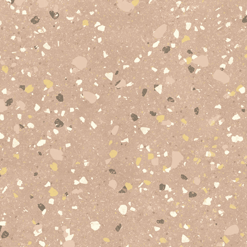 Porcelanato Polido Confete Natural Pink C 100x100cm Portinari