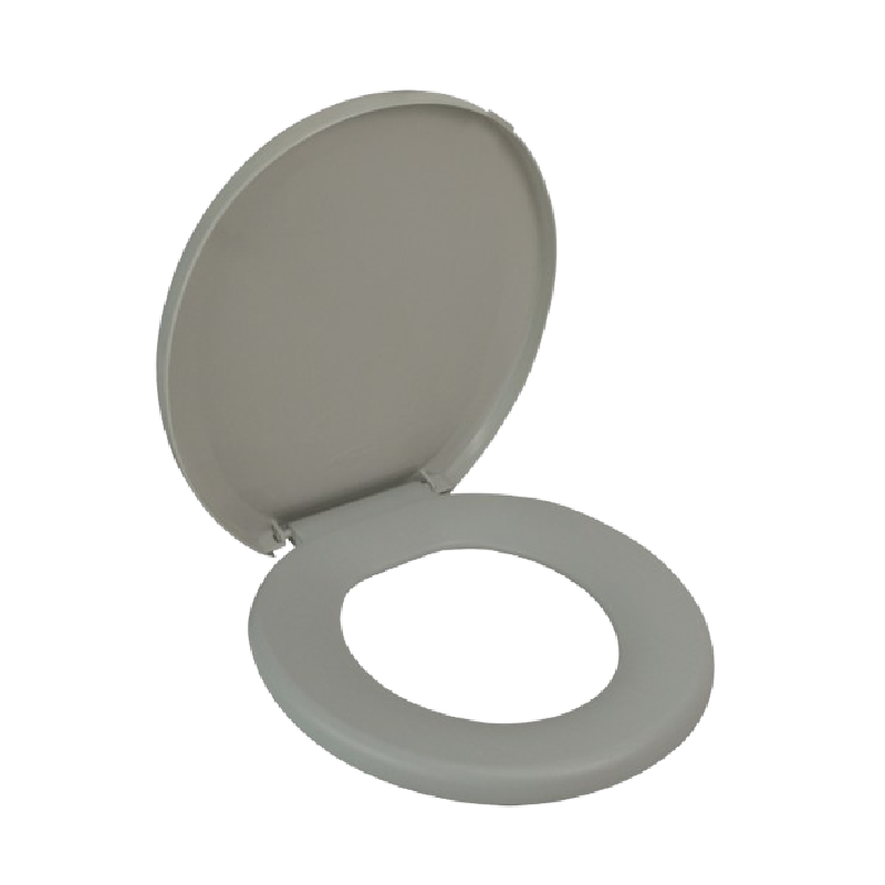 Assento Sanitário Oval Confort Cinza Amanco 14140