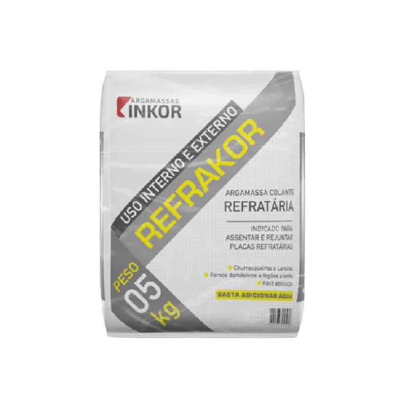 Argamassa Refratária RefraKor 5kg Inkor