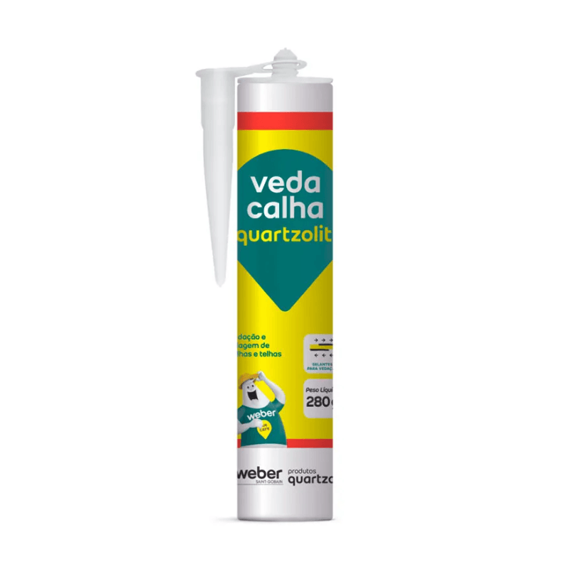 Veda Calha Cinza 280g Quartzolit