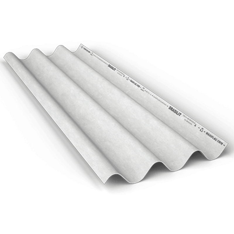 Telha Brasilit Maxiplac Maxionda 8mm 300x106cm