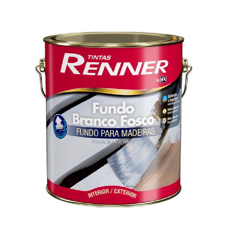 Fundo Branco Fosco 3,6L - Renner