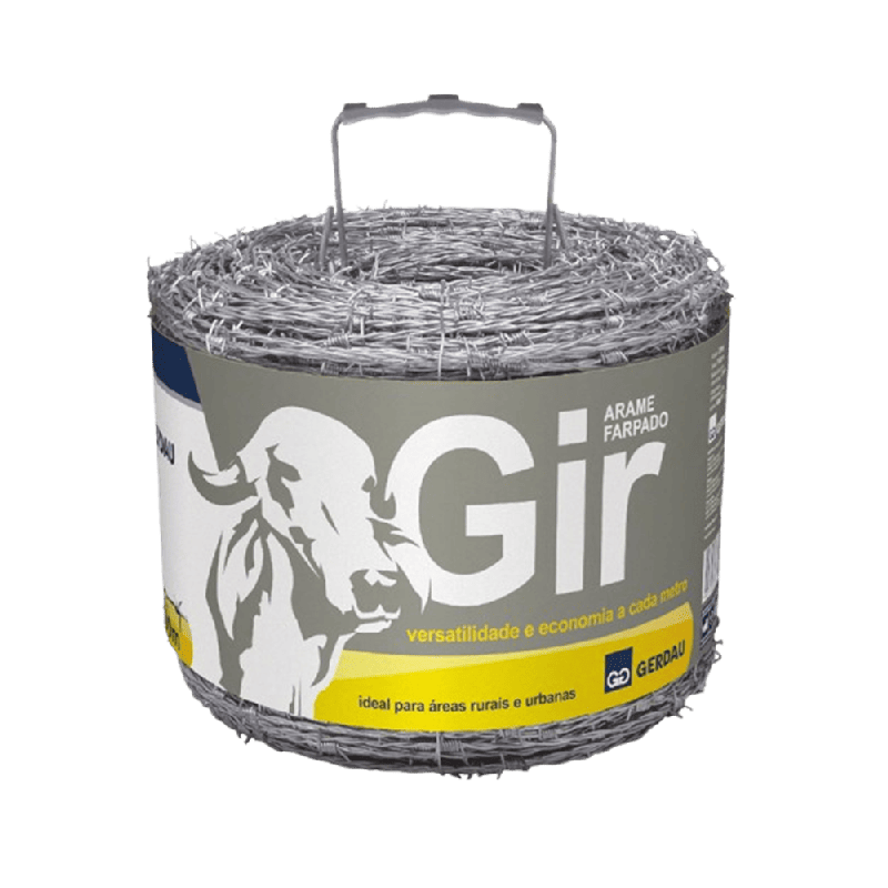 Arame Farpado GIR Rolo 100m Gerdau