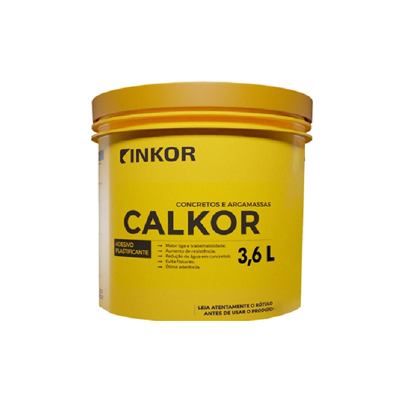 Aditivo Plastificante Calkor 3,6L Inkor
