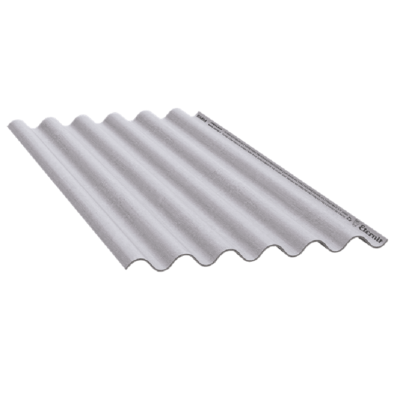 Telha Eternit Fibrocimento 6mm 244x110cm