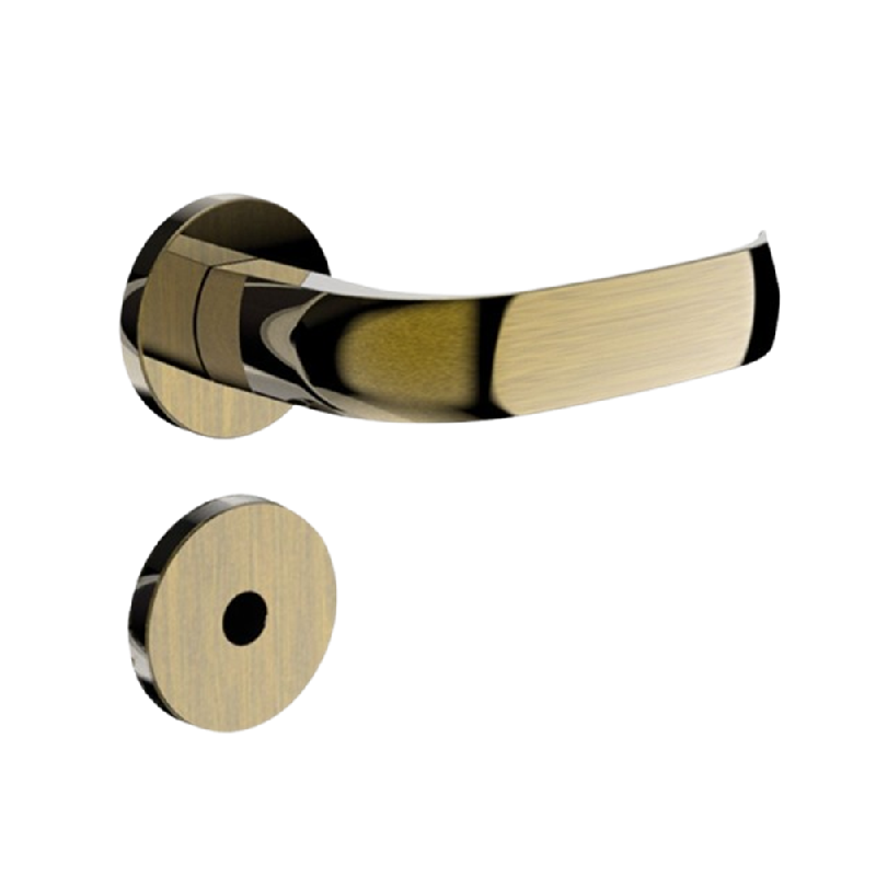 Fechadura Ícaro para Banheiro Antique Brass Soprano