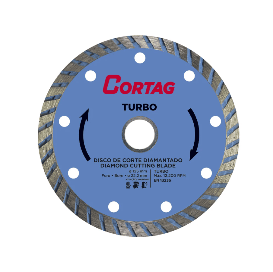 Disco Diamantado Turbo 110 mm Cortag