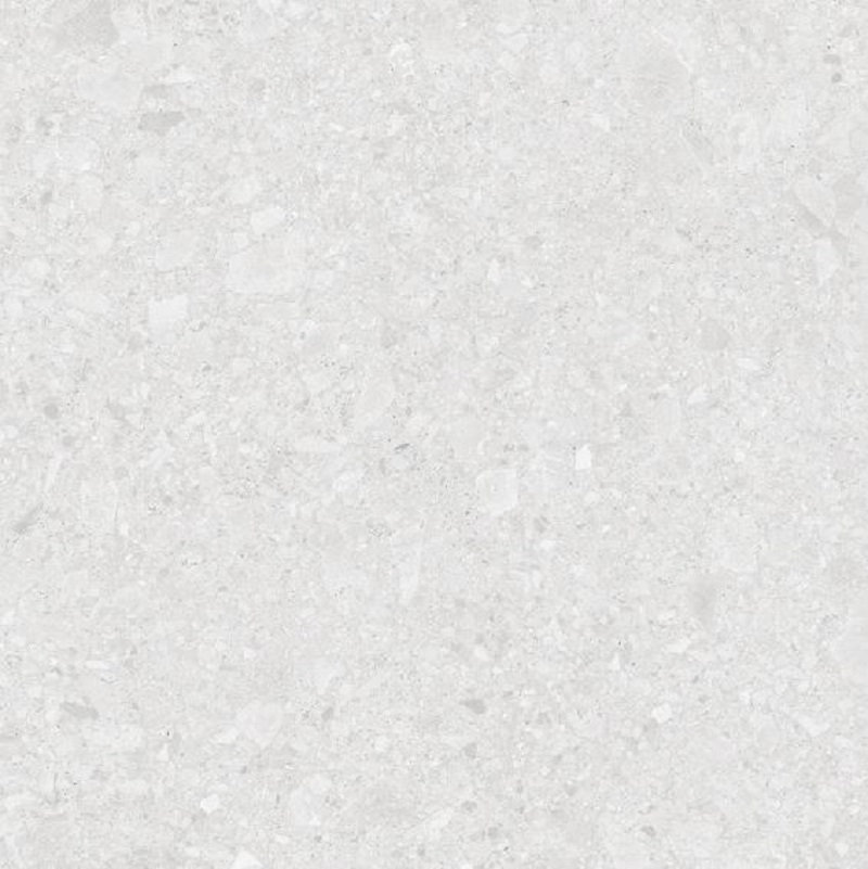 Porcelanato Acetinado Terrazine Bianco A 72x72cm Savane